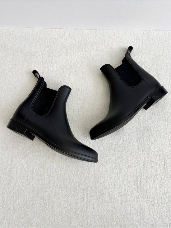 Capelli of New York Shoes - Capelli Black Chelsea Waterproof Rain Boots Women's Size 8